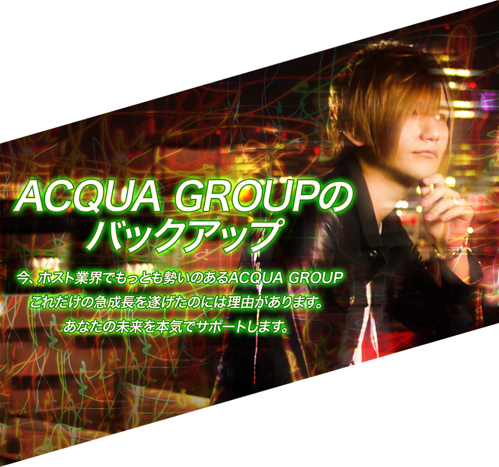 ACQUA GROUPのバックアップ